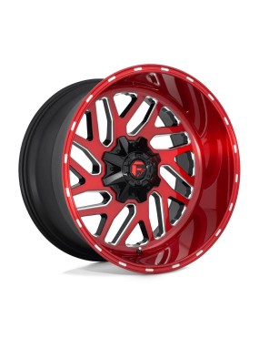 Felga aluminiowa D691 Triton Candy RED Milled Fuel