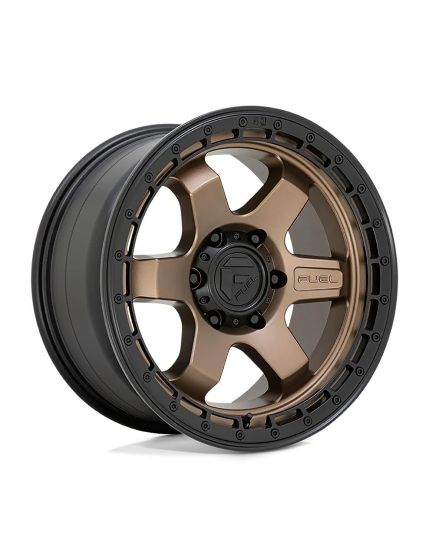 Felga aluminiowa D751 Block Matte Bronze W/ Black Ring Fuel