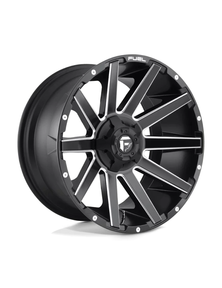 Felga aluminiowa D616 Contra Matte Black Milled Fuel