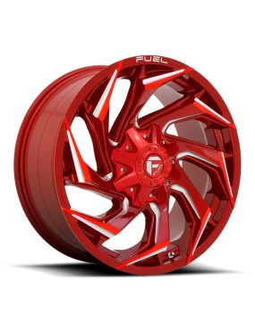 Felga aluminiowa D754 Reaction Candy RED Milled Fuel