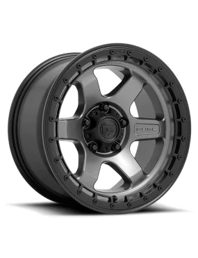 Felga aluminiowa D752 Block Matte Gunmetal W/ Black Ring Fuel