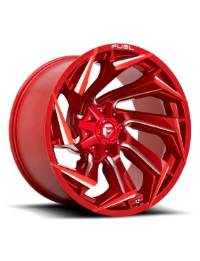 Felga aluminiowa D754 Reaction Candy RED Milled Fuel