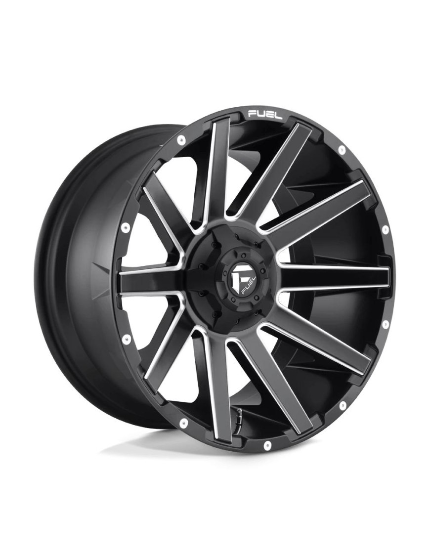 Felga aluminiowa D616 Contra Matte Black Milled Fuel