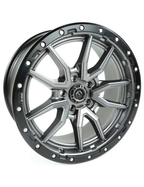 Felga aluminiowa D680 Rebel 5 Anthracite Gun Metal/Black Ring Fuel