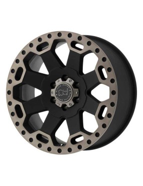 Felga aluminiowa Matte Black/Machined Warlord Black Rhino
