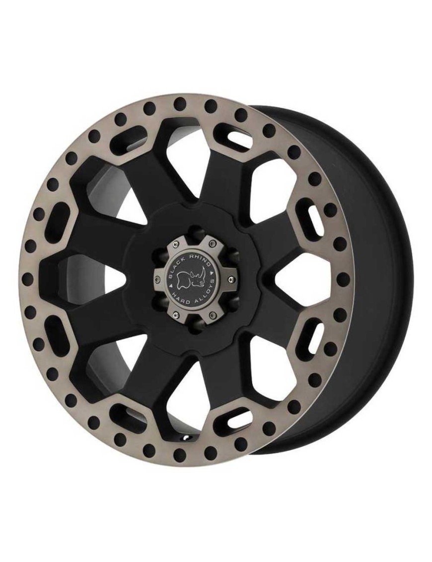 Felga aluminiowa Matte Black/Machined Warlord Black Rhino