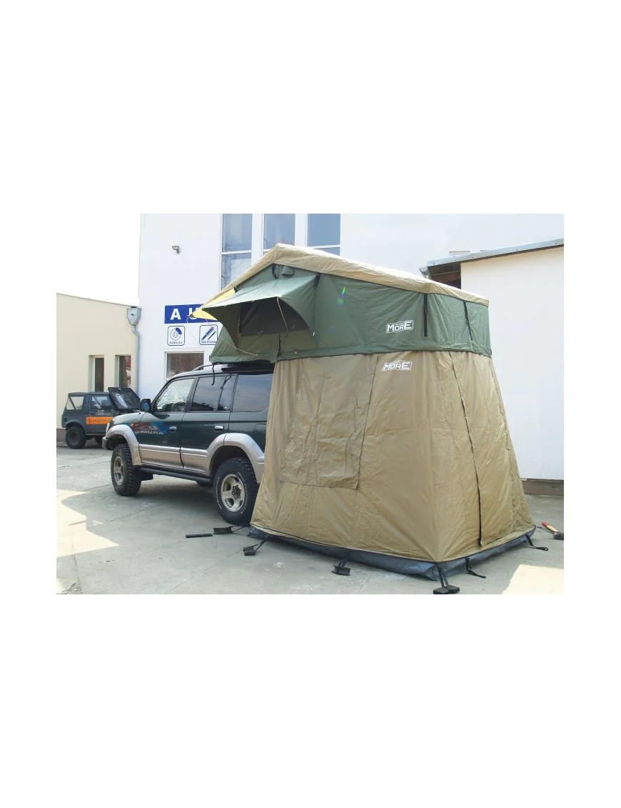 Namiot dachowy MORE 4x4 145cm - z przedsionkiem