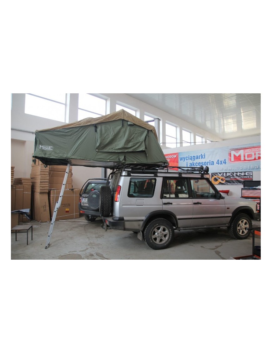 Namiot dachowy MORE 4x4 145cm - z przedsionkiem