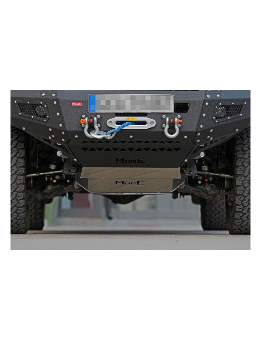 Aluminiowa przednia osłona podwozia, silnika - Toyota Hilux REVO