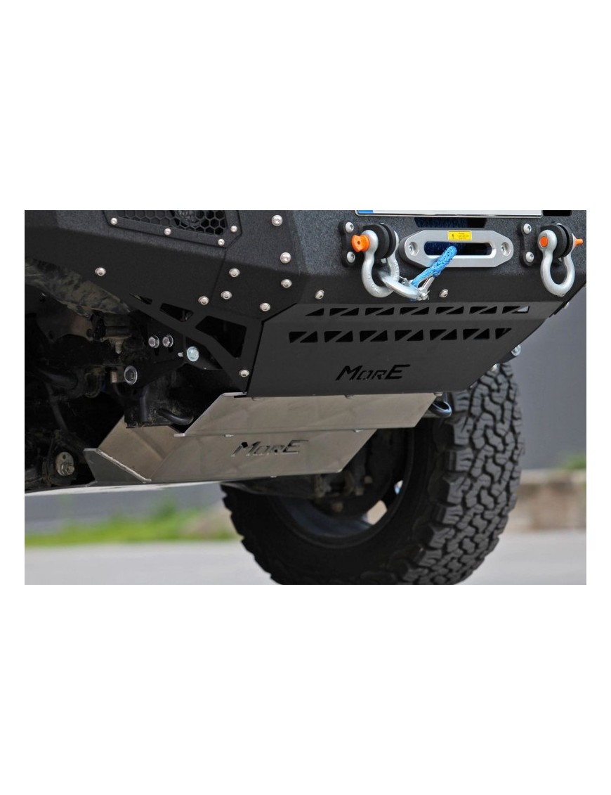 Aluminiowa przednia osłona podwozia, silnika - Toyota Hilux REVO