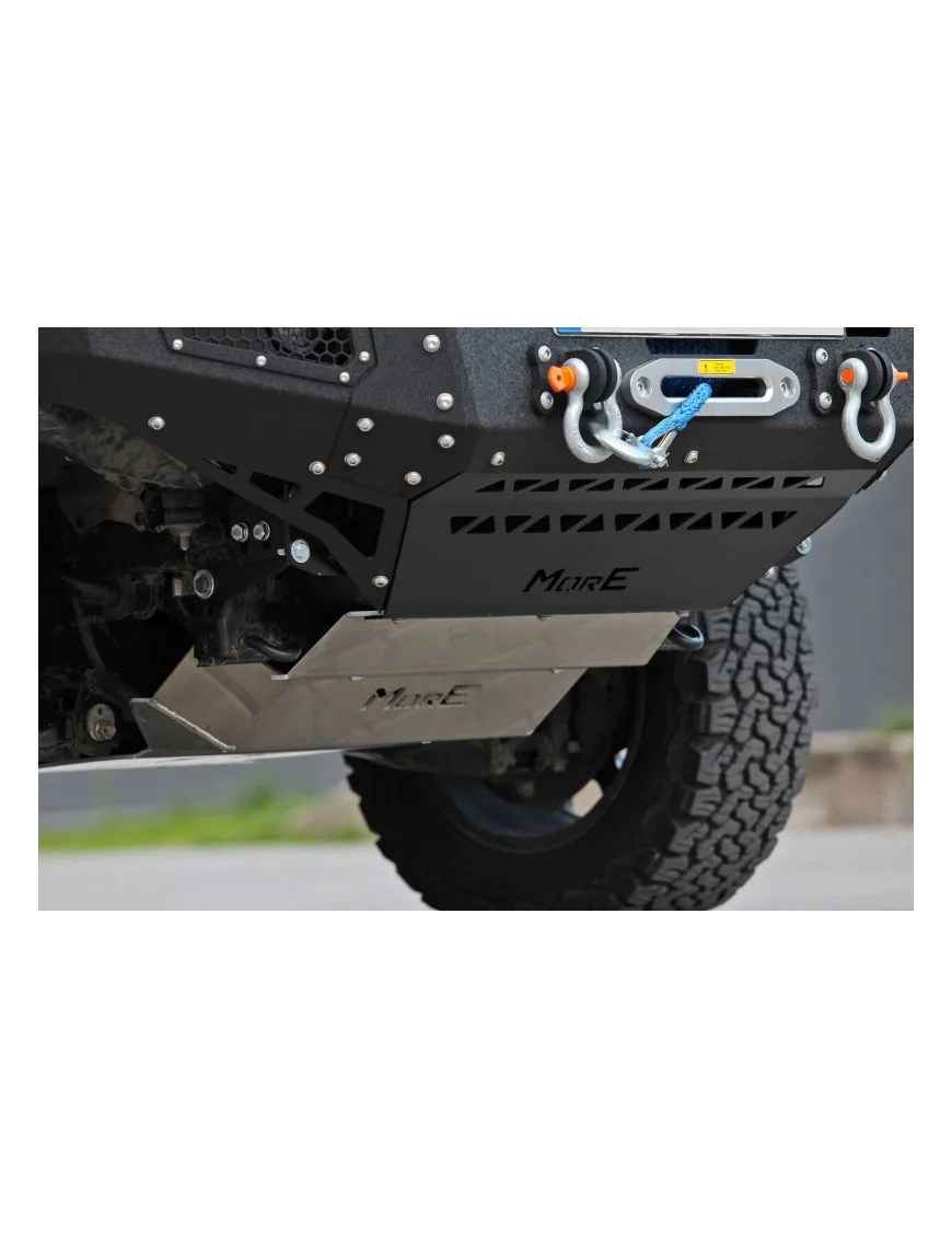 Aluminiowa przednia osłona podwozia, silnika - Toyota Hilux REVO