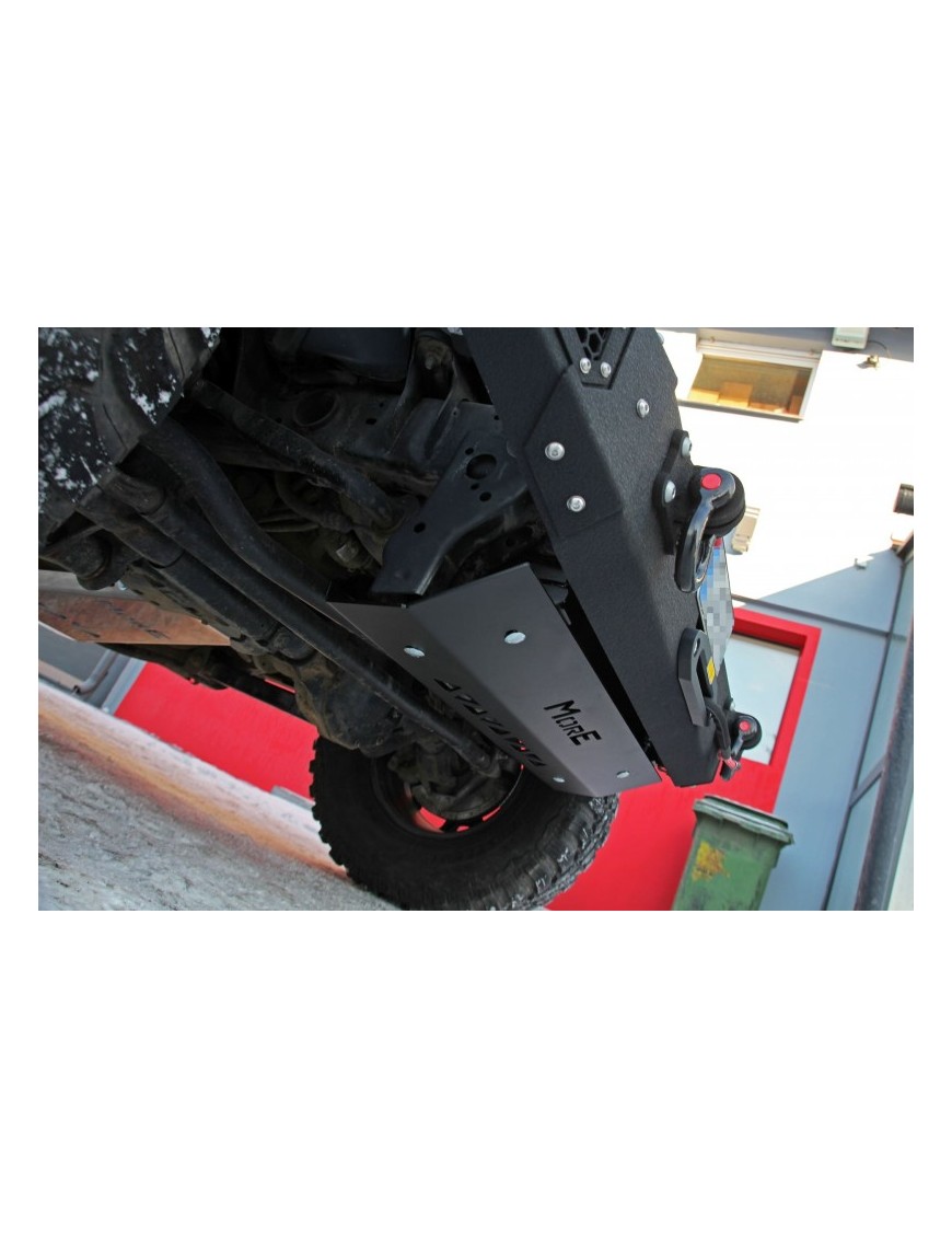 Aluminiowa osłona podwozia, chłodnicy i drążków - Jeep Wrangler JL / Gladiator JT