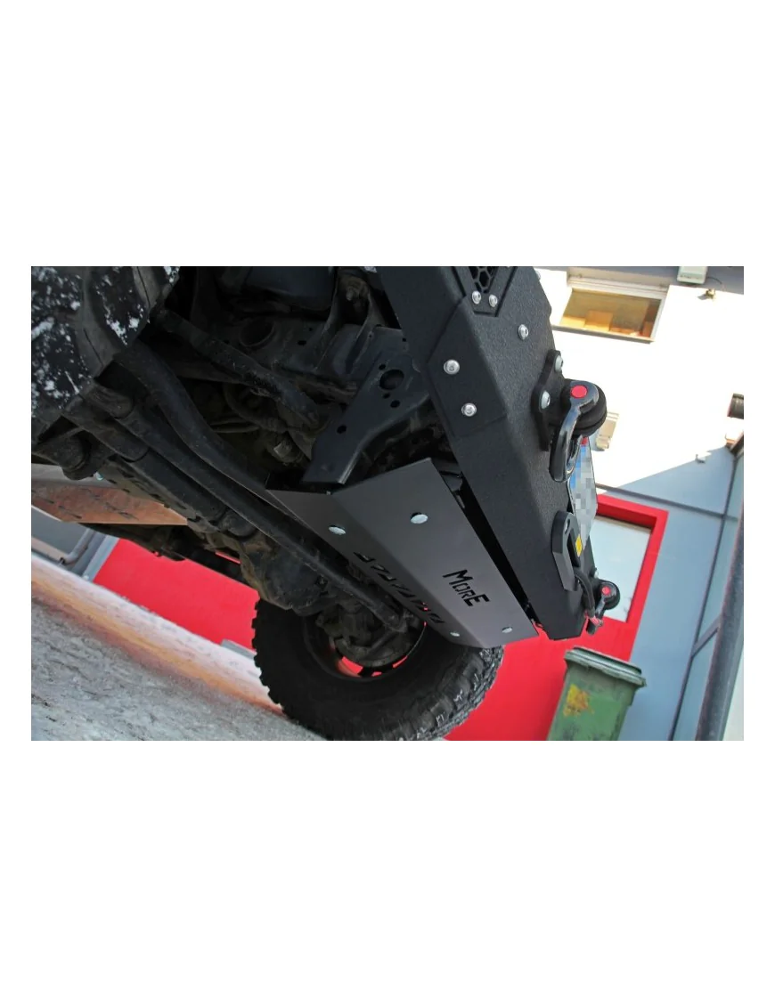 Aluminiowa osłona podwozia, chłodnicy i drążków - Jeep Wrangler JL / Gladiator JT