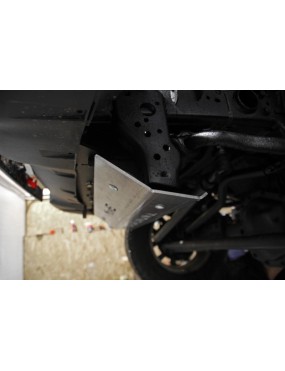 Aluminiowa osłona podwozia, chłodnicy i drążków - Jeep Wrangler JL / Gladiator JT