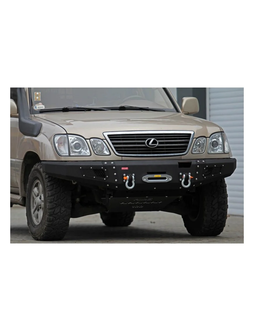 Aluminiowa przednia osłona podwozia, silnika - Toyota Land Cruiser J100, Lexus LX 470 do zderzaka Z028