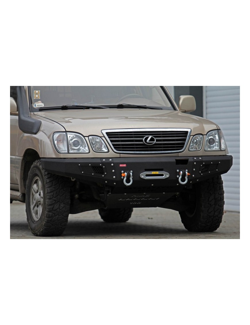 Aluminiowa przednia osłona podwozia, silnika - Toyota Land Cruiser J100, Lexus LX 470 do zderzaka Z028