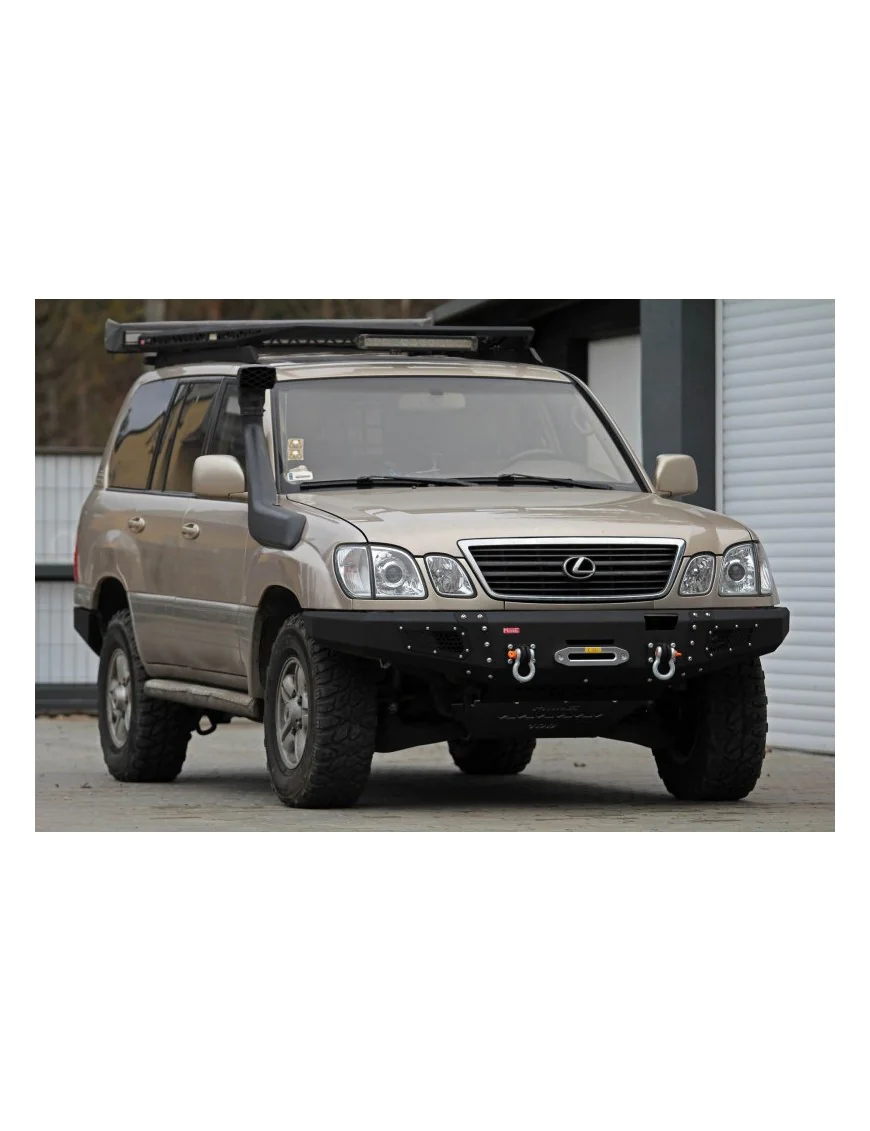 Aluminiowa przednia osłona podwozia, silnika - Toyota Land Cruiser J100, Lexus LX 470 do zderzaka Z028