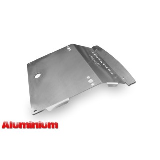 Aluminiowa przednia osłona podwozia, silnika - Mitsubishi Pajero 4 V80 do zderzaka Z030