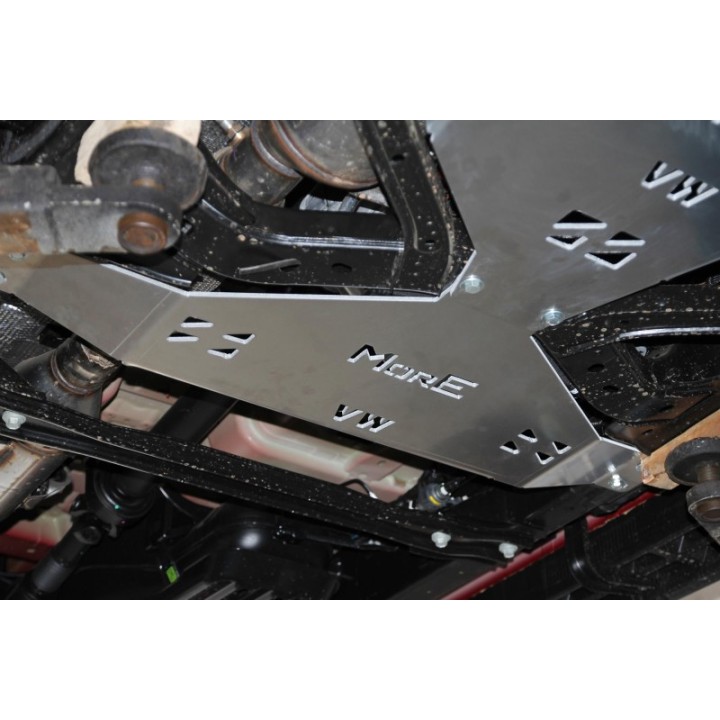 Aluminiowa osłona podwozia, reduktora - Volkswagen Amarok 23+