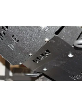 Zestaw aluminiowych osłon podwozia MorE 4x4 - Toyota Land Cruiser J120 - do zderzaka Z001
