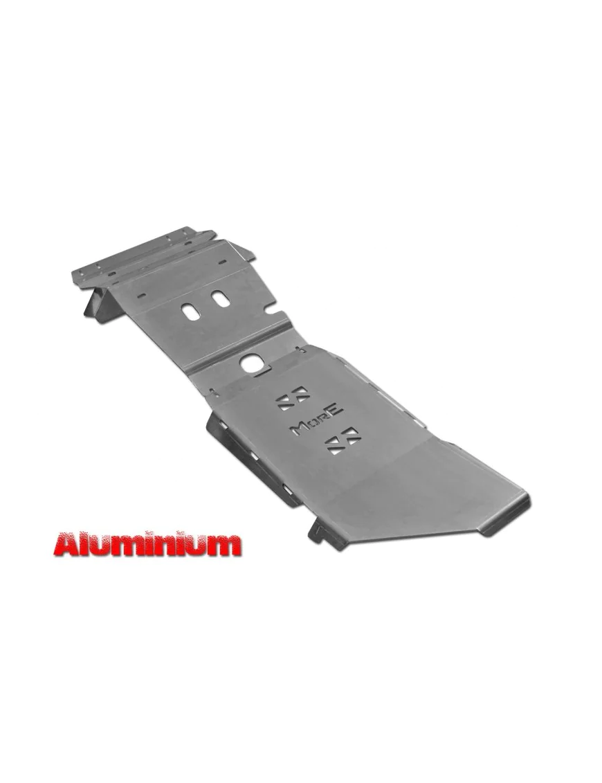 Zestaw aluminiowych osłon podwozia MorE 4x4 - Toyota Hilux Vigo 05-11 - do zderzaka Z010