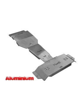 Zestaw aluminiowych osłon podwozia MorE 4x4 - Toyota Land Cruiser J150 09-14 - do zderzaka Z007