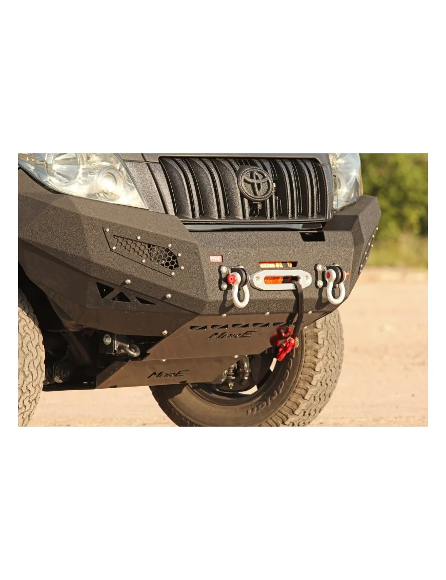 Zestaw aluminiowych osłon podwozia MorE 4x4 - Toyota Land Cruiser J150 09-14 - do zderzaka Z007