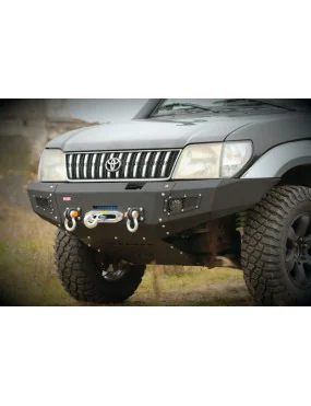 Zestaw aluminiowych osłon podwozia MorE 4x4 - Toyota Land Cruiser J90 Diesel - do zderzaka Z012