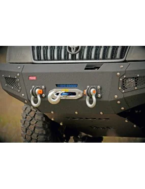 Zestaw aluminiowych osłon podwozia MorE 4x4 - Toyota Land Cruiser J90 Diesel - do zderzaka Z012