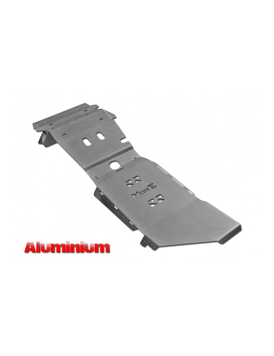 Zestaw aluminiowych osłon podwozia MorE 4x4 - Toyota Hilux Vigo 11-15 - do zderzaka Z014