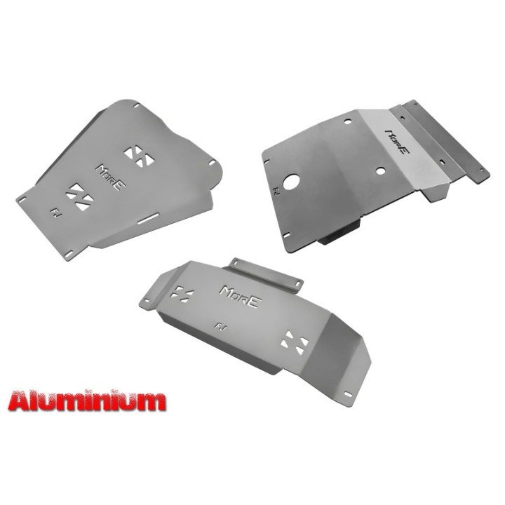 Zestaw aluminiowych osłon podwozia MorE 4x4 - Toyota FJ Cruiser