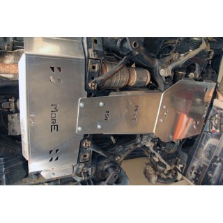 Zestaw aluminiowych osłon podwozia MorE 4x4 - Toyota Land Cruiser J150 2017+