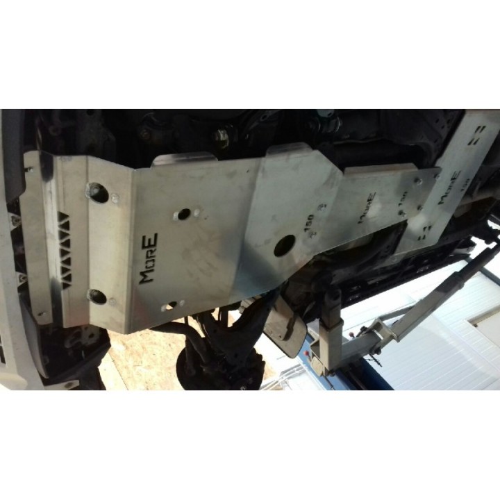 Zestaw aluminiowych osłon podwozia MorE 4x4 - Toyota Land Cruiser J150 2017+