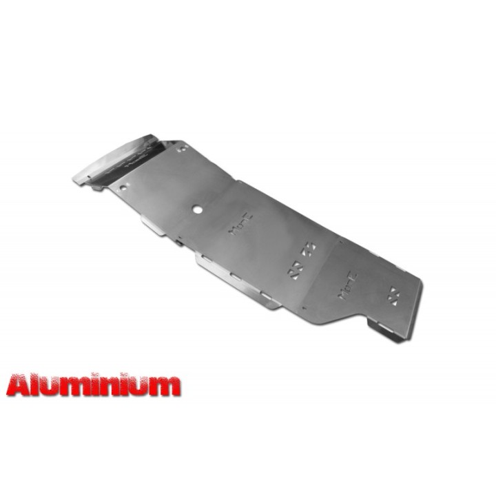 Zestaw aluminiowych osłon podwozia MorE 4x4 - Mitsubishi Pajero 4 V80