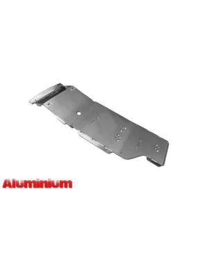 Zestaw aluminiowych osłon podwozia MorE 4x4 - Mitsubishi Pajero 4 V80 - do zderzaka Z030