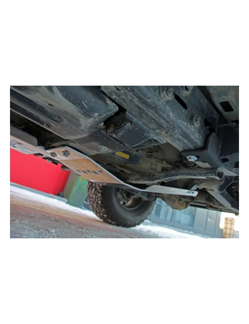 Zestaw aluminiowych osłon podwozia Jeep Wrangler JL 2018+ - MorE 4x4
