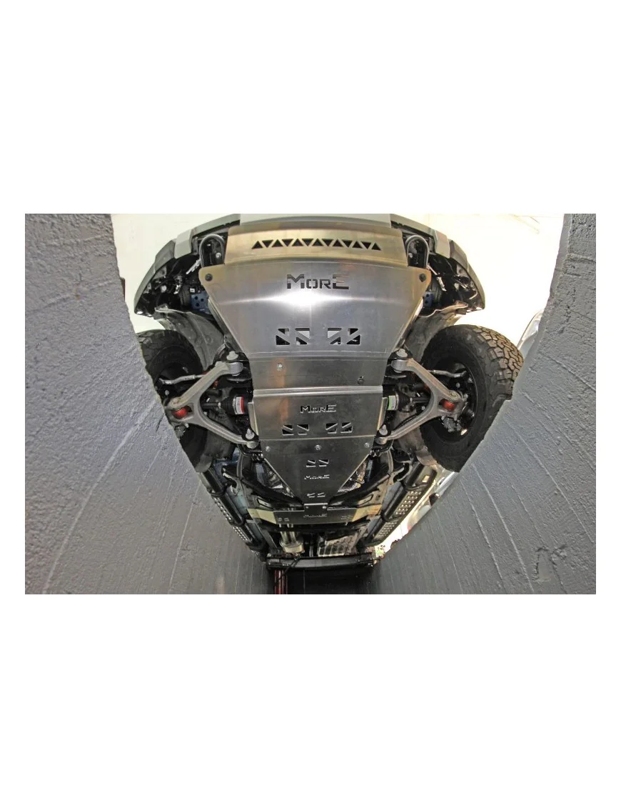 Zestaw aluminiowych osłon podwozia Ford Ranger Raptor 2023+ 3.0L V6 - MorE 4x4