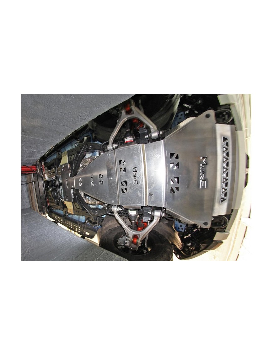 Zestaw aluminiowych osłon podwozia Ford Ranger Raptor 2023+ 3.0L V6 - MorE 4x4