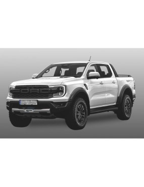 Zestaw aluminiowych osłon podwozia Ford Ranger Raptor 2023+ 3.0L V6 - MorE 4x4
