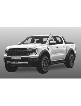 Zestaw aluminiowych osłon podwozia Ford Ranger Raptor 2023+ 3.0L V6 - MorE 4x4