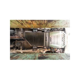 Zestaw aluminiowych osłon podwozia MorE 4x4 - Suzuki Grand Vitara 2 - wydłużony