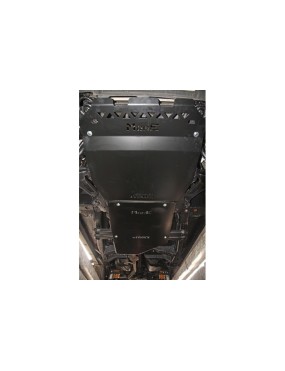 Zestaw aluminiowych osłon podwozia MorE 4x4 - Suzuki Grand Vitara 2 05-08 - do zderzaka Z024