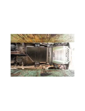 Zestaw aluminiowych osłon podwozia MorE 4x4 - Suzuki Grand Vitara 2 05-08 - do zderzaka Z024