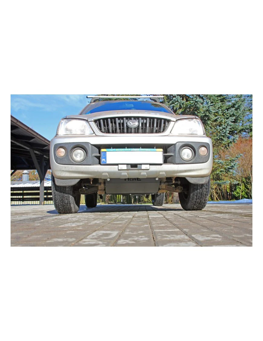 Zestaw aluminiowych osłon podwozia Daihatsu Terios 1 - MorE 4x4