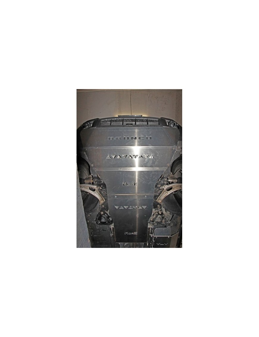 Zestaw aluminiowych osłon podwozia MorE 4x4 - Ford Bronco Sport 2.0L
