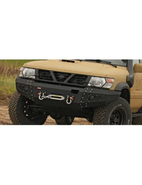 Zderzak przedni stalowy Nissan Patrol Y61 97-04 More 4x4