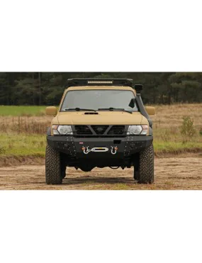 Zderzak przedni stalowy Nissan Patrol Y61 97-04 More 4x4
