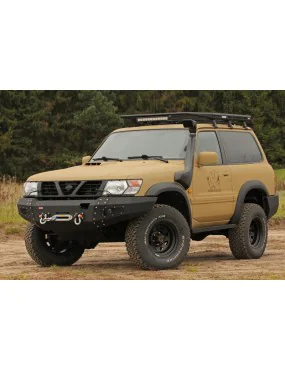 Zderzak przedni stalowy Nissan Patrol Y61 97-04 More 4x4