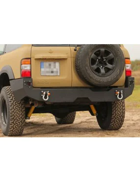 Zderzak tylny stalowy Nissan Patrol Y61 97-04 More 4x4