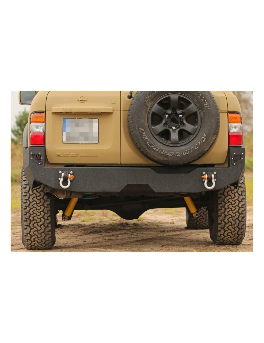 Zderzak tylny stalowy Nissan Patrol Y61 97-04 More 4x4
